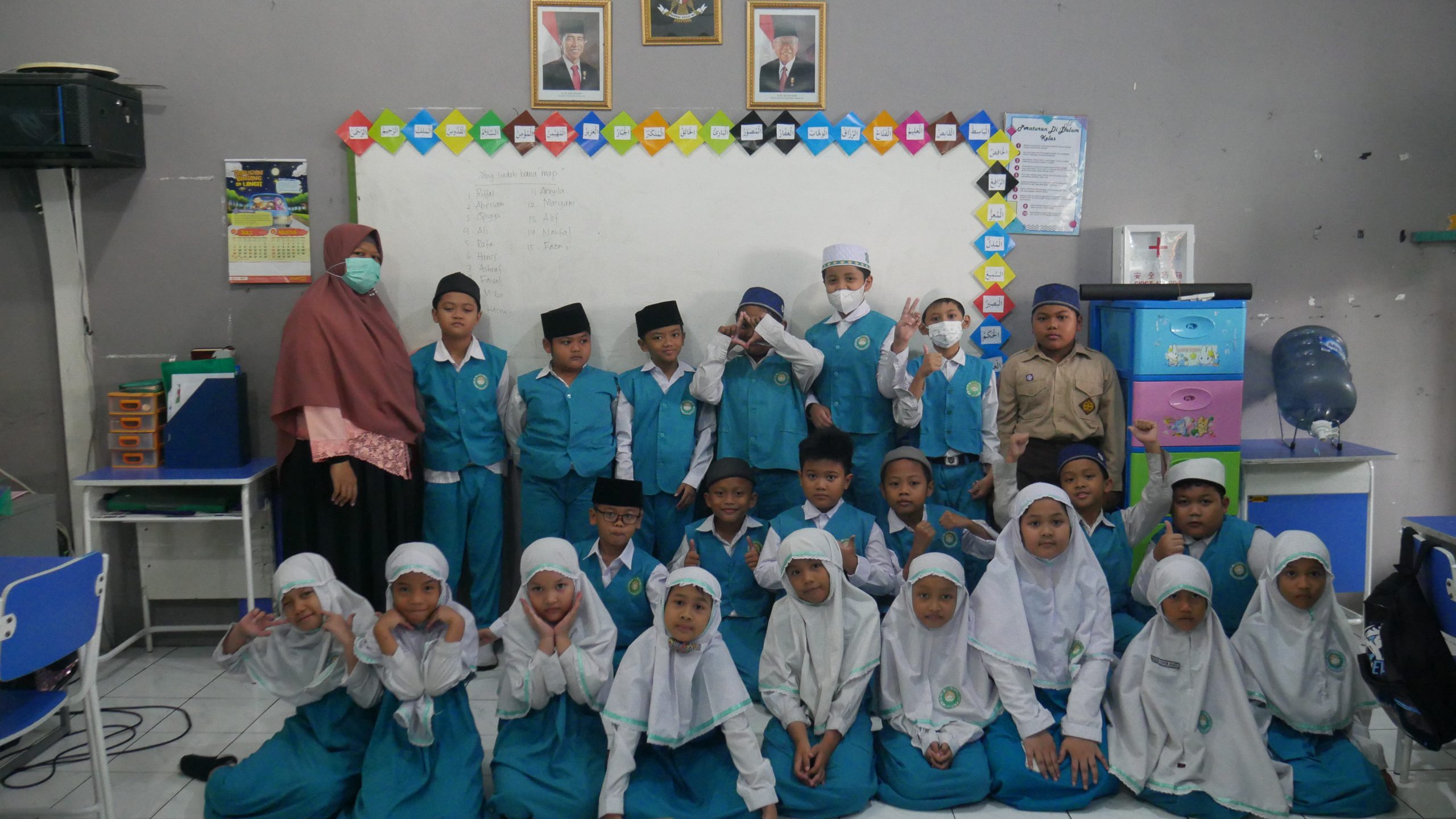 Hari pertama sekolah kelas 3 SDIT Al-Furqon Juli 2023