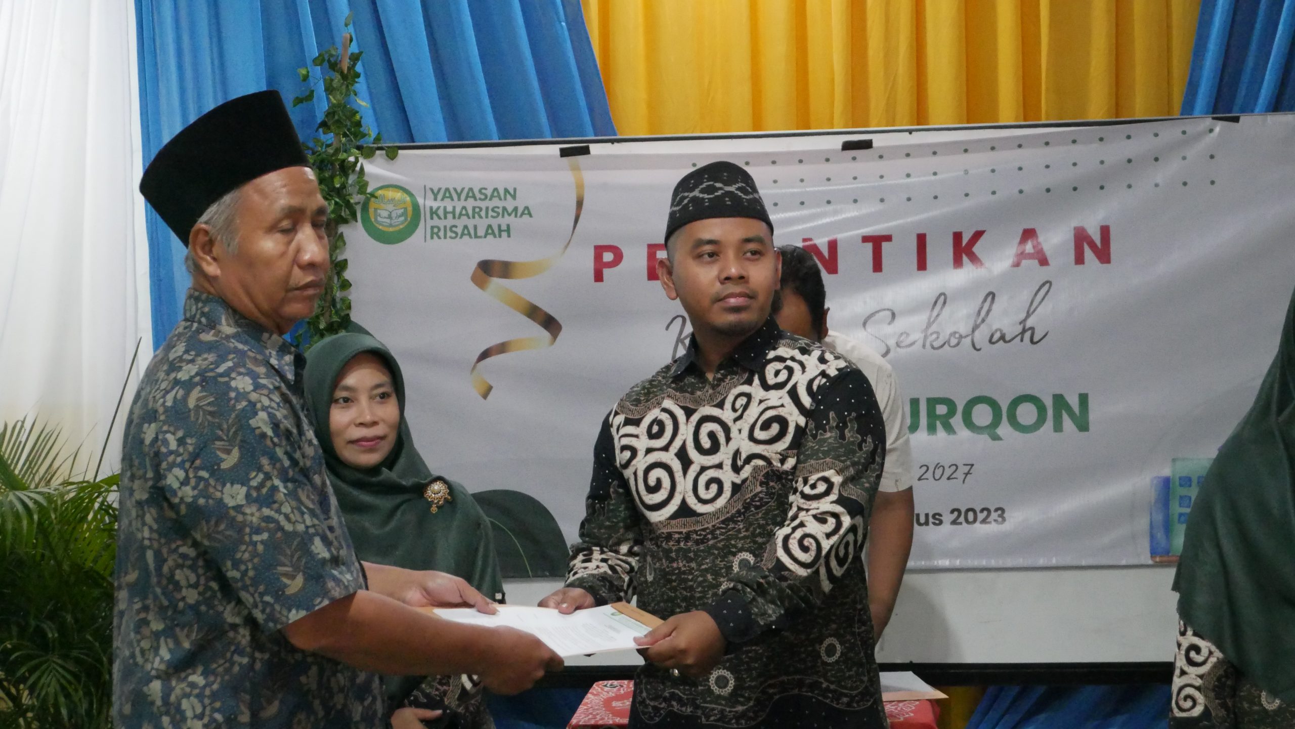 Pelantikan Wakil Kepala Sekolah SDIT Al-Furqon bidang Kesiswaan dan Sarana Prasarana oleh Bendahara Yayasan Kharisma Risalah