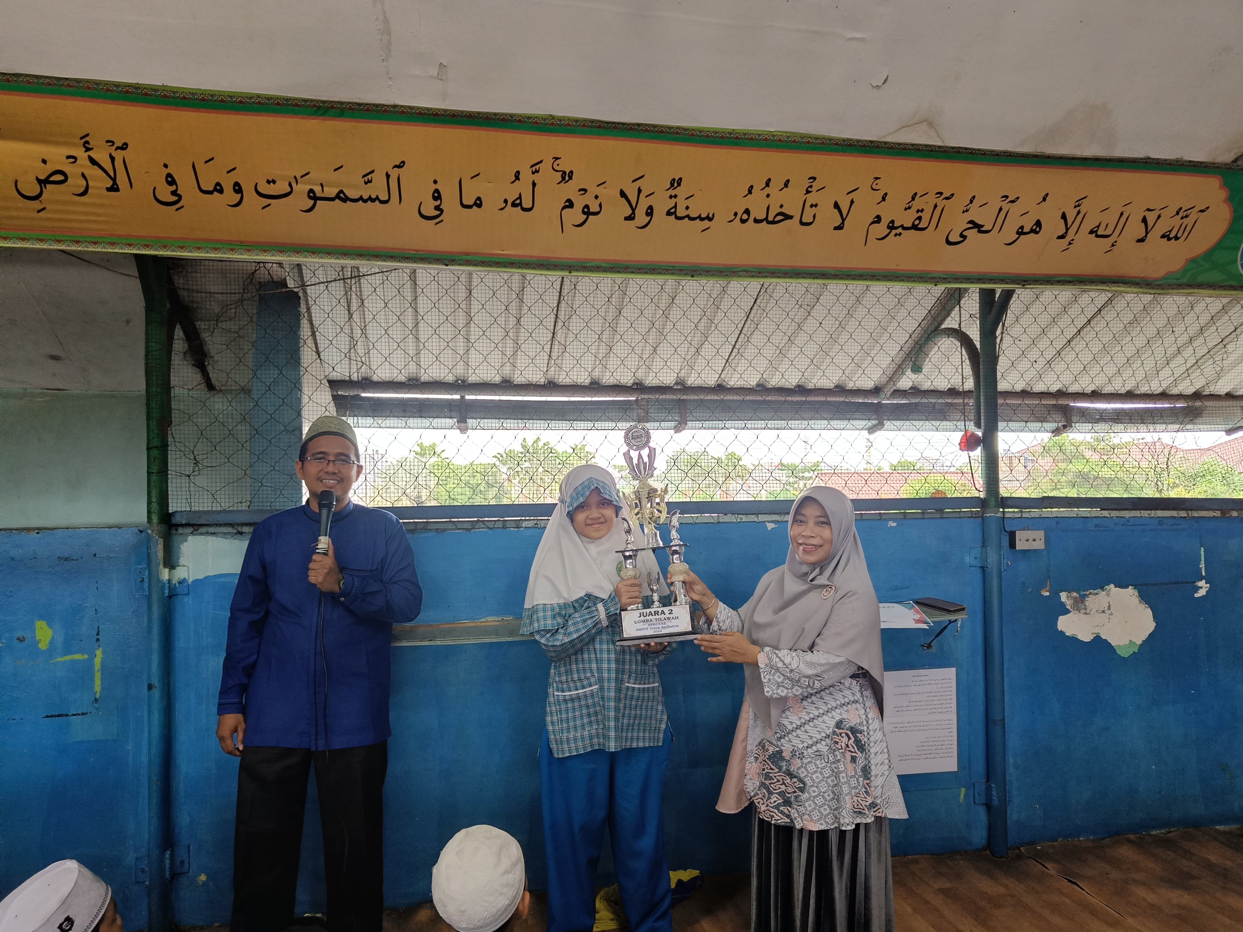 Razania Juara 2 Tilawah Al-Qur'an SPECTAZ 2024